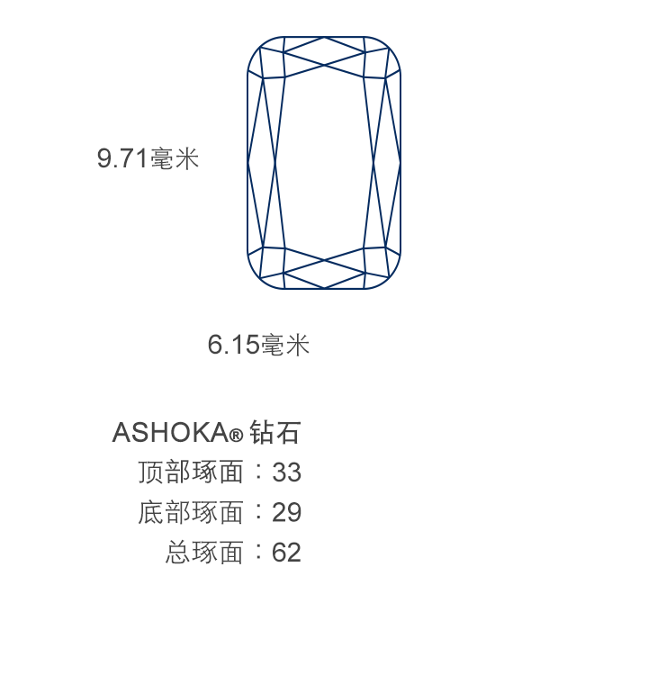 Ashoka diamond front